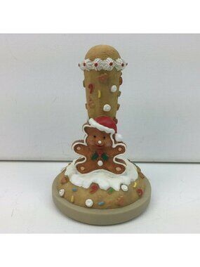 Vintage Noel Christmas Ginger Bread Man Cookie Press Stamp Mold